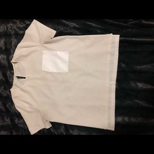 Eloide White Work Tee